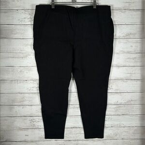 Chico's So Slimming Harper Black Ponte Legging Pants 3 XL